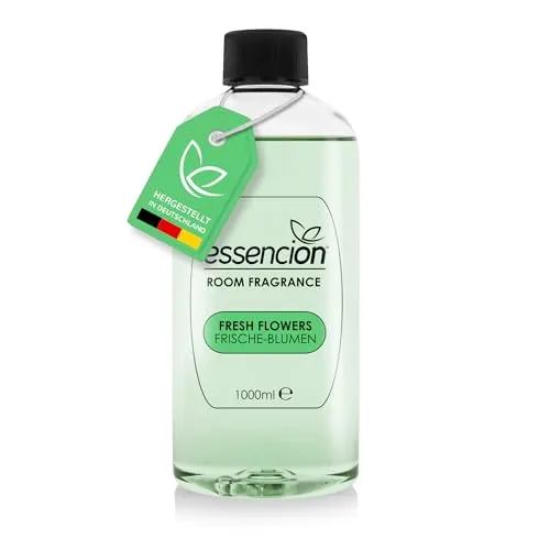 essencion Fresh Flowers (Frische Blumen) Raumduft Refill Flasche – 1000ml – In 14 verlockenden Düften erhältlich (Fresh Flowers 1000ml Refill)