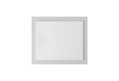 Duravit Tempano Duschwanne 120 x 100 cm - Bodenbündige Duschwanne aus Sanitäracryl mit vormontierter Dichtmanschette und einem praktischen Ablaufloch Ø 9 cm, ideal für moderne Badezimmer.
