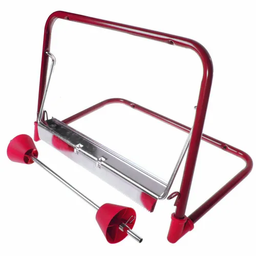 Putzrolle Wand Halter Ständer für Putzpapier - Werkstatttücher: Robuste Wandhalterung für Papierrollen bis 40 cm, ideal für KFZ-Werkstätten und Handwerksbetriebe. Praktische Befestigung mit Schrauben.