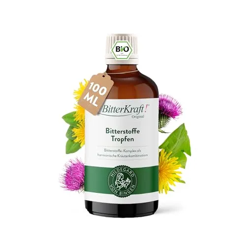 Bitterkraft Original flüssig - Kräutertonikum für Leber und Stoffwechsel, fördert den bitteren Ausgleich im Alltag und sorgt für außergewöhnliche Genussmomente