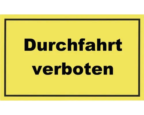 Hinweisschild