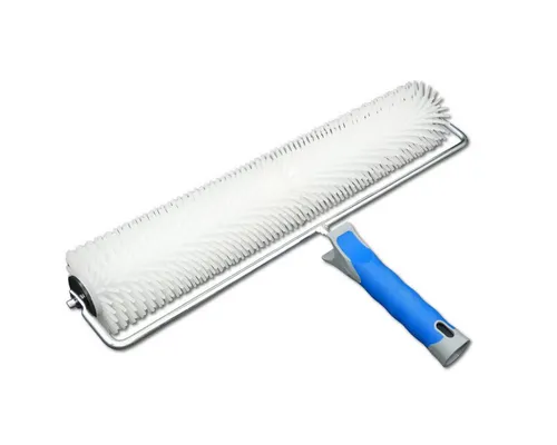 DEWEPRO Bodenlegerkelle DEWEPRO Hand-Stachelwalze 460mm breit, Stachellänge 20mm