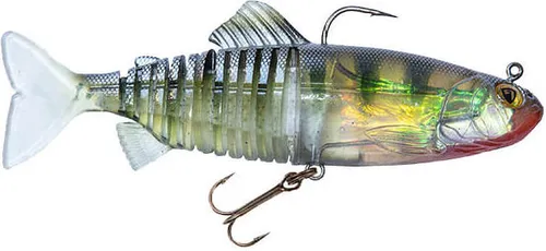 Fox Rage Replicant Jointed - Swimbait Wobbler, Farbe:UV Stickleback, Länge / Gewicht:18cm - 80g