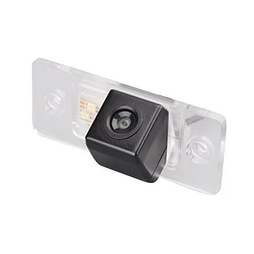 Camera Einparkhilfe Farbkamera Rückfahrsystem Einparkkamera Wasserdicht für VW Jetta Polo Skoda Scirocco Fabia t5 Jatta Multivan (Nr. 4 mit trajektorienlösung)
