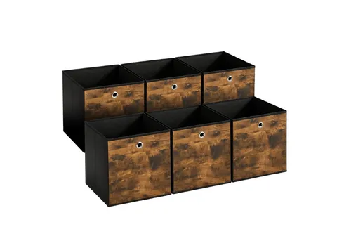 Sekey Aufbewahrungsbox Kinderzimmerregal aus Vliesstoff mit Griff – faltbare Stoffboxen, Faltbox Organizer für Kleidung Aufbewahrungsboxe für Schrank und Regal