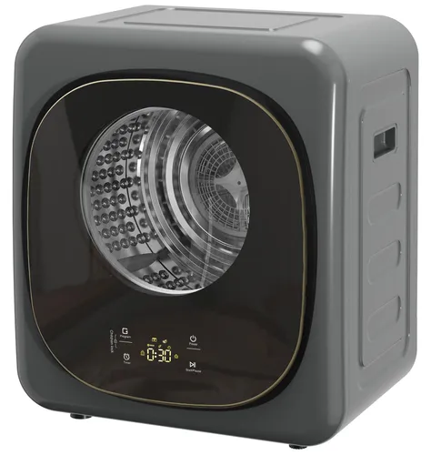 HOMCOM Mini Wäschetrockner 800 W mit 5 Programmen und Smart-Sensor