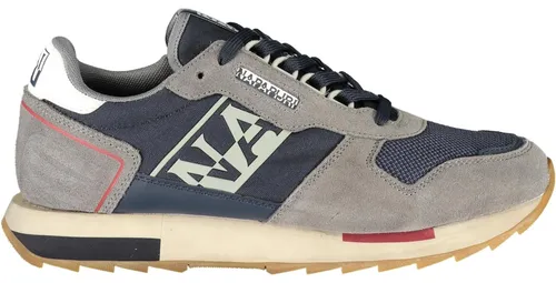 Herren Sportschuhe Blau mit Kontrastdetails und Komfortsohle - Stylische Herren-Sportschuhe in Blau, ideal für den sportlichen Alltag. Die herausnehmbare Komfortsohle sorgt für ein angenehmes Tragegefühl, während die kontrastierenden Details einen modernen Look verleihen. Perfekt für jeden Einsatz!