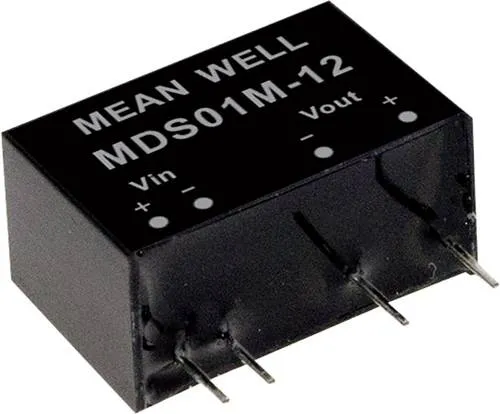 MEAN WELL MDS01N-15 DC/DC-Wandlermodul 67mA 1W Anzahl Ausgänge: 1 x Inhalt 1St.