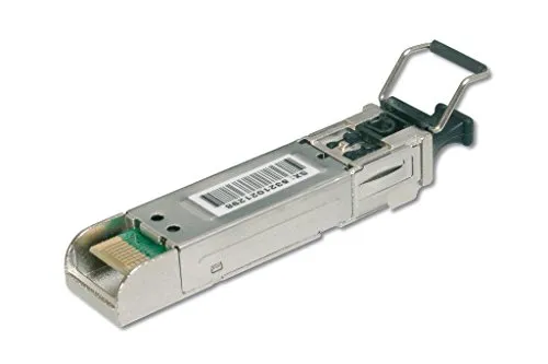 DIGITUS Gigabit SFP Modul - 1,25 Gbit/s - HP & HP Aruba kompatibel - Mini GBIC - für Multimode-Glasfaserkabel - LC Duplex - 850 nm Wellenlänge - 550 m Reichweite - Plug & Play