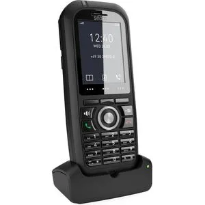 Snom m80 DECT Handset (4424) - Schnurloses Erweiterungshandgerät, dreiweg Anruffunktion und LCD-Farbdisplay für vielseitige Kommunikation