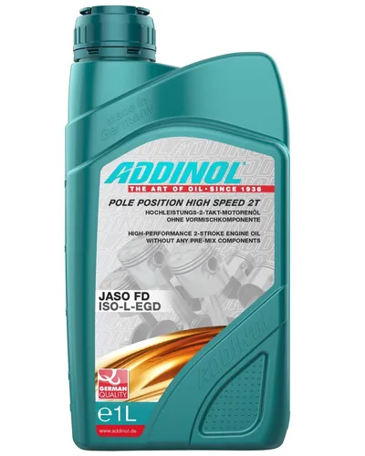 ADDINOL POLE POSITION HIGH SPEED 2T 1 Liter 2 Takt Öl Rennsport Racing Motoröl