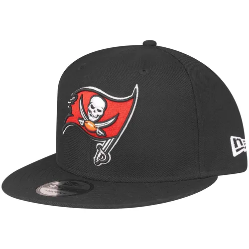 New Era 9Fifty Snapback Cap - Tampa Bay Buccaneers schwarz - Hüte & Mützen für Herren, stylische Snapback Cap aus 100% Wolle, ideal für Sportfans und Freizeitaktivitäten.