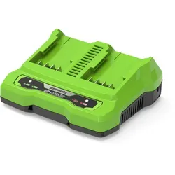 Greenworks 24V 4A Doppellader Akku Ladegerät