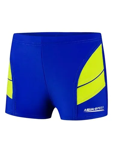Aqua Speed Eng anliegende Schwimmshorts 146 cm - Herren-Bademode mit schnelltrocknender, elastischer Schwimmhose für optimalen Sitz und Komfort – perfekt für Pool, Meer & See.