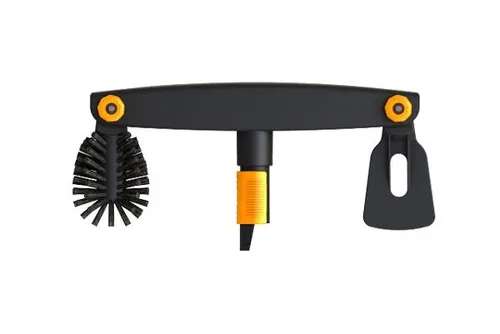 QuikFit Dachrinnenreiniger, Besen schwarz/orange, 4,5cm