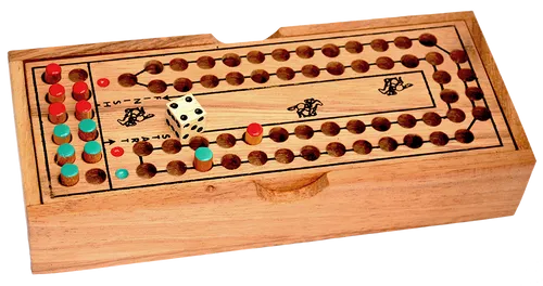 Knobelholz Pferderennen Kinder Würfelspiel 2 Spieler Gesellschaftsspiel Spaß