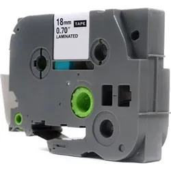 JetWorld Rot auf Weiß Band Brother Ersatz 18 mm x 8 m TZe-242 (TZE242, TZ242, TZ-242, AZE-242, AZE242)