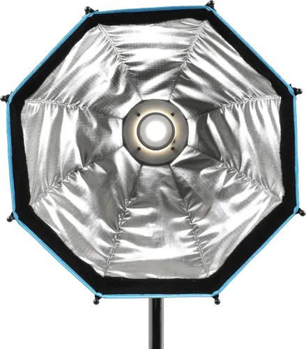 Nanlite Octagonal Softbox 40 cm FM Mount NL-SB-FMM-O-40 - Softbox für sanfte Beleuchtung in der Porträt- und Produktfotografie, mit oktogonaler Form für natürliche Augenreflexion und schnell zusammenfaltbar für unterwegs.