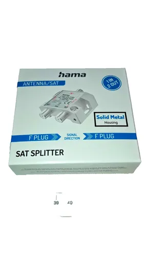 Hama SAT-Verteiler 2-fach