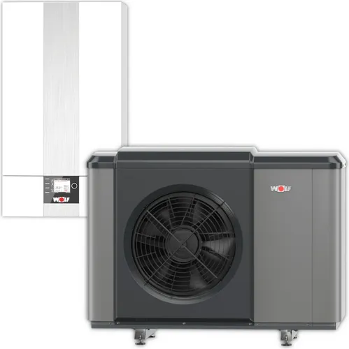 WOLF Luft/Wasser-Wärmepumpe CHA-07 | 6 kW mit E-Heizelement von Wolf