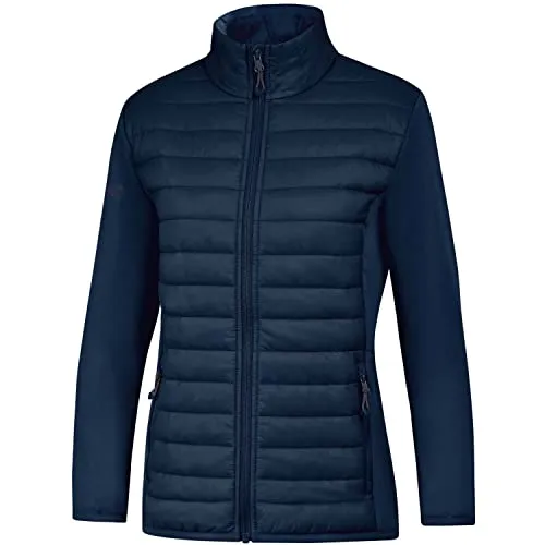 JAKO Hybrid Corporate Jacke Damen grau 46 - Funktionsjacke aus strapazierfähigem Nylon, ideal für aktive Frauen mit einem modernen Design und optimalem Tragekomfort.