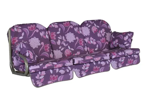 Angerer Deluxe Hollywoodschaukel Auflage Barcelona in lila von Angerer