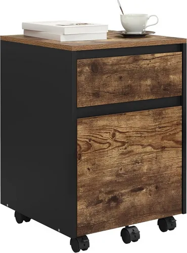 Produktbild Woltu Rollcontainer mit 2 Schubladen