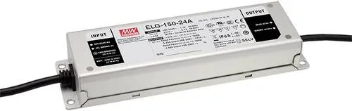 MW Mean Well ELG-150-24AB-3Y LED-Treiber - LED-Trafo mit 150W, 3 in 1 Dimmer-Funktion, energieeffizient und ideal für nachhaltige Beleuchtungslösungen.