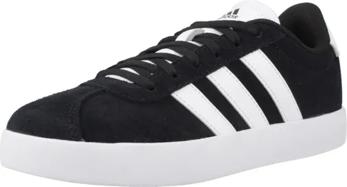 adidas VL Court 3.0 Kinder Sneaker - Sneaker für Jungen mit Wildleder-Details, elastischen Schnürsenkeln und Klettverschluss für einfaches An- und Ausziehen.