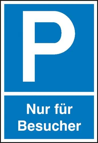 SafetyMarking 41.5114 Parkplatzschild Parkplatz Kunststoff (B x H) 250mm x 400mm 1St.