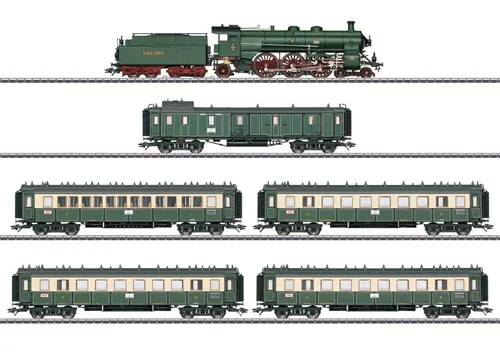 Trix 21360 Set Website S 3/6 K.Bay.sts.b. 3 Personenwagen Ccü + Mischhaut Abbu +