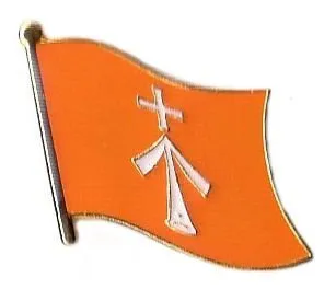 Flaggen Pin Stralsund Fahne Flagge Anstecknadel