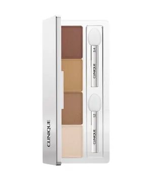 CLINIQUE All About Shadow Quad Lidschatten Palette - Beauty: Seidiger, langanhaltender Lidschatten in vier komplementären Farbtönen für vielseitige Looks, ideal für empfindliche Augen und Kontaktlinsenträger.