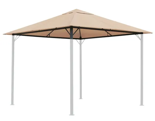 QUICK STAR Ersatzdach für Garten Pavillon 3x3m Sand Antik von Quick-Star
