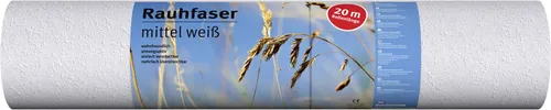 Erfurt Rauhfaser mittel weiß 20 x 0,53 m von Erfurt