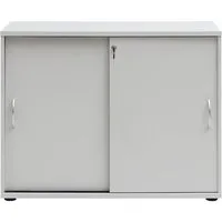 Produktbild MÖBELPARTNER Aktenschrank Lion, Lichtgrau, Small 76x100x40 cm