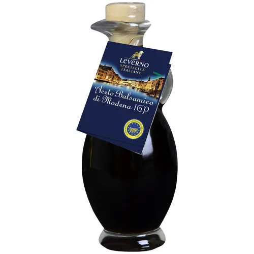 Leverno Aceto Balsamico Di Modena mit fruchtiger Süße 250ml Flasche