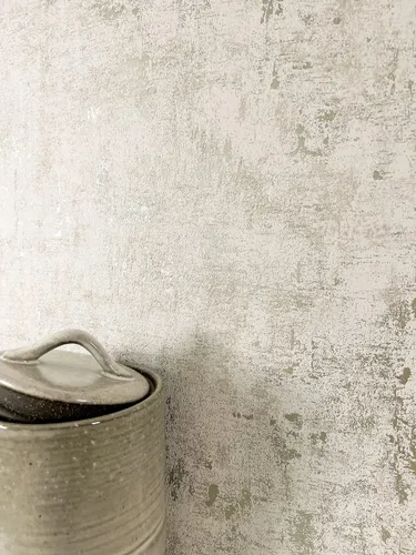 NEWROOM Tapete Creme Vlies Betonoptik in beige von Newroom