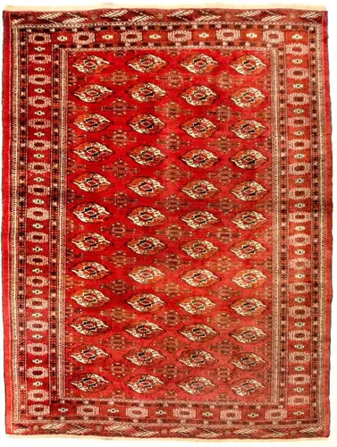 Morgenland Afghan Teppich - Buchara - 229 x 174 cm - Rot