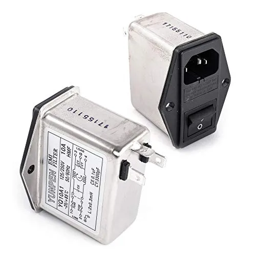 Yunpen YQ10A1 IEC-Netzfilter mit Schalter, Kaltgerätebuchse von Yunpen