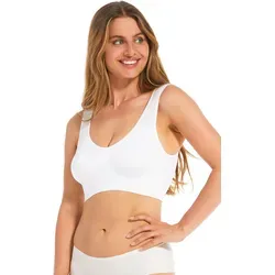 MAGIC Bodyfashion Bügelloser BH Comfort Bra - Funktionsunterwäsche, bequemer und nahtloser BH ohne Bügel für optimalen Tragekomfort in XXL, ideal für den Alltag.