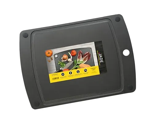 JADE Gourmet Gripper Schneidebrett in schwarz von JADE
