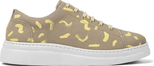 Camper Leder-Sneakers in Beige - 41 - Sneaker mit Schnürung, verstärkter Hinterkappe und rutschhemmender Laufsohle für optimalen Tragekomfort und Sicherheit.