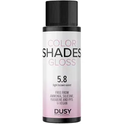 dusy professional Color Shades Gloss 5.8 Hellbraun Violett 60 ml