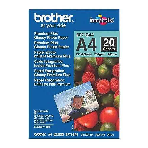 Brother BP71GA4 - A4 Glossy Paper