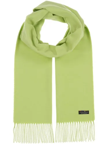 Fraas Modeschal Cashmink® Schal mit Fransen in grün von FRAAS