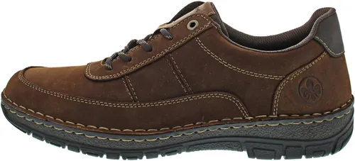 Rieker Schnürschuh Braun 46 EU – Komfortabel und Stilvoll - Eleganter Schnürschuh in Größe 46 EU aus hochwertigem Leder, ideal für den Alltag. Mit bequemer Absatzhöhe von 3 cm und atmungsaktivem Innenmaterial für ein angenehmes Tragegefühl.