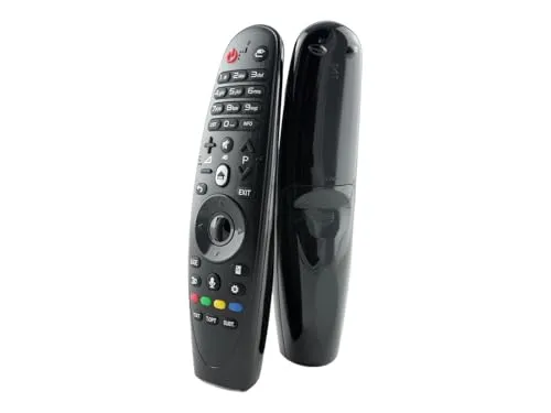 azurano Magic Remote AN-MR600 für LG Smart TV - Tastaturen – Ersatzfernbedienung mit Sprachsteuerung und Mausfunktion, sofort einsatzbereit ohne Programmierung für 2015 LG Smart TV Serien.