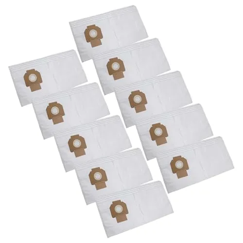 vhbw 50x Staubbeutel kompatibel mit Bosch VAC140S, VAC140A Staubsauger