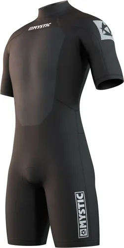 MYSTIC BRAND 3/2 BACK ZIP Shorty 2023 schwarz
